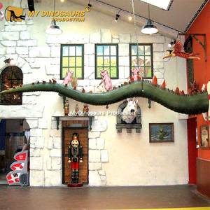 Mi DINO personalizado temporizador montado en la pared <span class=keywords><strong>de</strong></span> la <span class=keywords><strong>cola</strong></span> del <span class=keywords><strong>dragón</strong></span> para interiores Decoración - Product Image 1