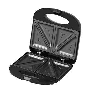 750W compatte 2 fette elettrico <span class=keywords><strong>Sandwich</strong></span> griglie con piastre da forno personalizzate antiaderenti tostate tasca frittate triangolo <span class=keywords><strong>Sandwich</strong></span> - Product Image 4