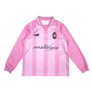 Maglia da <span class=keywords><strong>Calcio</strong></span> Personalizzata Retro Classica Streetwear con Scollo a V a Maniche Lunghe - Product Image 2