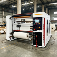 Machine de découpe et de rembobinage industrielle 1500 mm avec tambour à refroidissement par eau et cisaillement haute vitesse pour feuilles de PVC épaisses
