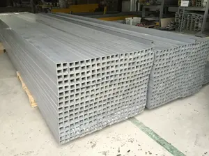 Cooling Tower FRP Pipe Fiberglass Reinforced Plastic Tube FRP Pultruded Profiles