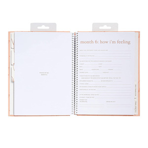 Journaux personnalisables avec reliure spirale invisible, journal <span class=keywords><strong>de</strong></span> bébé, journal <span class=keywords><strong>de</strong></span> <span class=keywords><strong>grossesse</strong></span> - Product Image 2