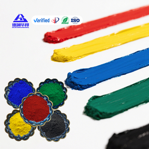 Pigment d'oxyde de fer rouge, jaune, vert, bleu, noir, gamme complète, vente en gros d'usine, certifié RoHS REACH, échantillon gratuit, prix de gros - Product Image 3