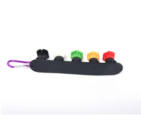 Buse rotative à sept couleurs, buse turbo, nettoyeur haute pression pour la maison, nettoyage du sol, écorce d'arbre, outil de nettoyage de voiture