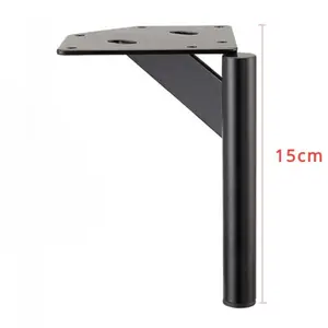 Aksesoris Perangkat Keras Logam 15cm untuk Kaki Meja Kopi, Sofa, Tempat Tidur, Kursi, Lemari, Meja Rias-Model D0081 Cina Daratan - Product Image 2