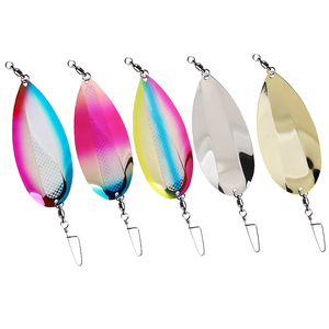 Señuelo de Pesca Tipo Cuchara de Acero Inoxidable Jet Dodgers, al por Mayor, OEM, Metal Pesado, para Agua Salada y Lagos, para Salmón, Atún, Trucha y Tiburón - Product Image 2