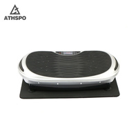 ATHSPO Appareil de fitness à domicile pour le remodelage corporel, machine d'exercice pour la perte de poids, appareil miracle, plaque vibrante électrique composite 4D