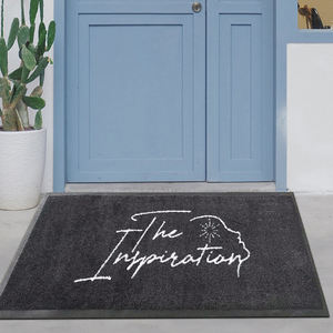 Tapis personnalisé en nylon 6.6 avec logo |   Lavable en machine |   Tapis d'entrée commercial robuste pour hôtel et bureau - Product Image 6