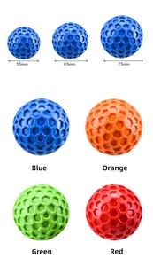 Indistruttibile <span class=keywords><strong>Squeaky</strong></span> <span class=keywords><strong>Dog</strong></span> Ball pulisce i denti giocattolo interattivo da masticare per cani masticatori aggressivi giocattolo per grandi razze impermeabili - Product Image 5