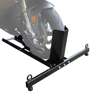 Remorque <span class=keywords><strong>de</strong></span> stationnement en acier moto vélos support stockage cale <span class=keywords><strong>de</strong></span> roue avant - Product Image 2