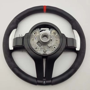 พวงมาลัยรถยนต์ Alcantara แบบหนังเรียบ M แบบสปอร์ตสำหรับ BMW F Series 3 Series 5 Series 7Series - Product Image 2