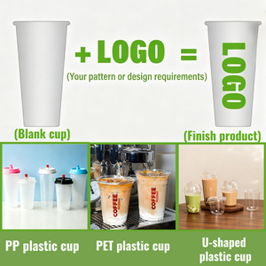 Bicchieri di Plastica PET Trasparenti Usa e Getta da 16oz con Logo Personalizzato e Coperchi per Bevande Fredde e <span class=keywords><strong>Caffè</strong></span> Ghiacciato - Product Image 3