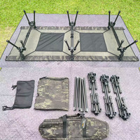 Lit pliant en alliage d'aluminium 75*210cm, le plus récent, léger, pour hôpital, camping, extérieur, portable, ultraléger, capacité 250kg
