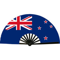 Éventail de Kung Fu personnalisé avec drapeau mondial, en tissu Oxford haute densité, avec armature en plastique noir satiné, pliable, style Instagram, Haïti, États-Unis