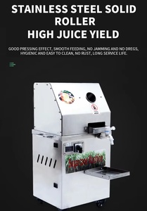 เครื่องสกัดน้ำอ้อยไฟฟ้าสแตนเลส 450W รุ่นวินเทจ - Product Image 4