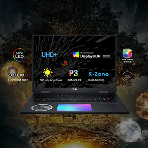 Ordinateur portable de jeu MSl 2025 Dragon Edition 18 pouces UHD 4K Mini LED 120Hz 24 cœurs Intel I9 6 To SSD RTX5080 rétroéclairage RVB Windows 10 - Product Image 5