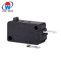 Micro-interrupteur DEWO avec 2 broches -25t125 250v 16a pour petits appareils électroménagers