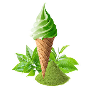 Polvo para Helado Suave de Té Verde Matcha y Taro, Estilo Japonés Auténtico, Barritas de Postre Especiales, Calidad Premium, Bolsa de Azúcar para Exportación - Product Image 4