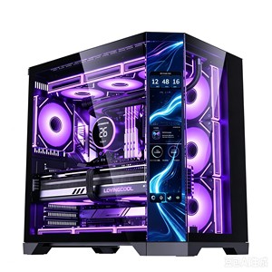 Caja de computadora SAMA PC de vidrio templado ATX CPU Gaming Gabinete de PC de escritorio Chasis de computadora con pantalla - Product Image 3