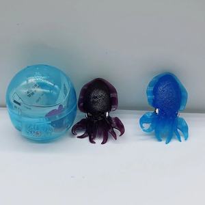 Jouets à presser YELL à décoloration thermique en forme <span class=keywords><strong>de</strong></span> pieuvre, jouets à torsion YELL à décoloration thermique en forme d'œuf, thème animaux japonais en PVC pour enfants - Product Image 5