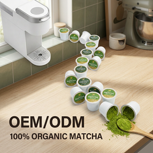 Cápsulas de Matcha Ricas en L-Teanina, Bebida para Aliviar el Estrés y Mejorar la Concentración, Marca Privada OEM ODM, Precio Directo de Fábrica, Venta al Por Mayor - Product Image 1