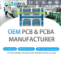 Services de fabrication de circuits imprimés (PCB) et de cartes électroniques assemblées (PCBA) sur mesure avec interconnexion haute densité (HDI) 8L 3 étapes, fabrication de vias aveugles enterrés, par un fabricant de PCB spécialisé en communication