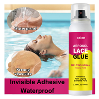 Luxfume Colle à dentelle à séchage rapide et tenue extrême, Spray de fusion pour perruques Lace Front, Marque privée