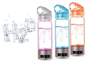 400ml SPE Hydrogen Water Bottle Absorption With Mineral Water Conversion Electrolytic Hydrogen-rich Water Cup
