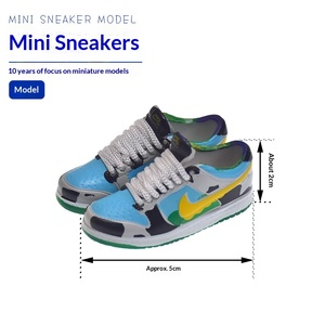 Modelo <span class=keywords><strong>de</strong></span> Zapatilla Deportiva en Miniatura <span class=keywords><strong>de</strong></span> Plástico a Escala 1/6, Decoración para Escritorio <span class=keywords><strong>de</strong></span> Coche, Pieza Decorativa Creativa Personalizada, Regalo <span class=keywords><strong>de</strong></span> Moda para Pared, Estilo AJ - Product Image 3