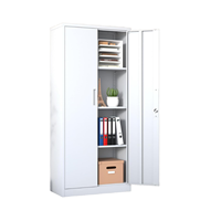 Armoire de classement métallique en acier pour bureau à domicile, avec tiroirs verrouillables, pour le rangement des documents des employés et du personnel scolaire