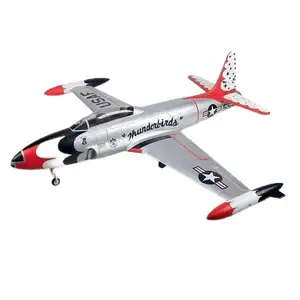 2018mm Jet-powered remote control fixed-wing aircraft KIT PNP T-33 Trainer Jet Turbine Version Thunderbird livery