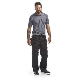 BLAKLADER - 153818609900D100 Pantalon à fermeture éclair Noir-PANTALON DE TRAVAIL EAN 7330509213926 PANTALON DE TRAVAIL CARGO - Product Image 3