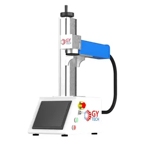 Portable Metal 20W Laser Marking Machine Manufacturers Desktop Mini Fiber Laser Marking Machine Price