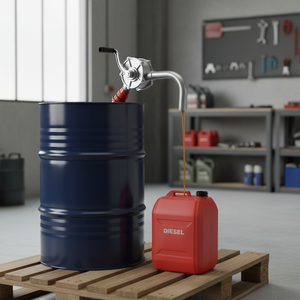 Pompa Rotativa VALEX VAR1159 in Alluminio per Trasferimento Liquidi, 5HP, per Carburante Diesel, a Basso Consumo Energetico, Modello HD per Pozzi e Serbatoi a Bassa Pressione - Product Image 3