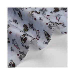 Hot cake 100%recycling polyester fabric 100%PLA print waterproof bonded fabrics for clothing