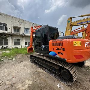 Excavadora Usada de 12 Toneladas, Excavadora Hitachi ZX120, Original de Japón, Pocas Horas de Trabajo, Excavadora de Orugas en Venta - Product Image 6