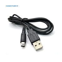 Cable de carga de alimentación USB para consola Nintendo DSi/ 3DS/ 3DS XL/ New 3DS/ XL