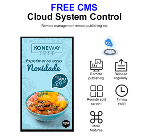 Pantalla <span class=keywords><strong>de</strong></span> escaparate <span class=keywords><strong>de</strong></span> alta luminosidad, señalización digital montada en la pared y pantallas, monitor <span class=keywords><strong>de</strong></span> alto brillo para interiores - Product Image 6