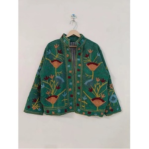 Best Selling Handmade Embroidery Boho Suzani Jacket Festival Coat Perfect for Festivals Use Available at Sale - Product Image 1