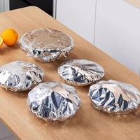 Couvre-aliments isothermes réutilisables en CPP argenté de 38 cm, étanches, anti-poussière et conservant la chaleur, avec couvercle, pour la restauration (commande en gros) - Prix usine