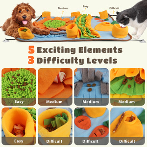 Nobleza interattivo a lenta alimentazione Sniffing Mat gioco di intelligenza per cani forniture di addestramento per animali domestici - Product Image 3