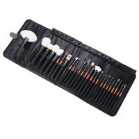 Ensemble de pinceaux de maquillage professionnel haut de gamme 26 pièces pinceau de maquillage doux cheveux de chèvre naturels brosse de sculpture ensemble outils de kit