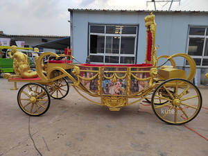 Calèche de mariage indienne Royal Victoria pour transport spécial - Product Image 3