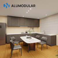 Edificio de Hotel Prefabricado Modular en Australia, Estructura de Acero, Revestimiento de Aluminio, Llave en Mano, Completamente Amueblado