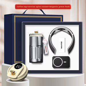 ISapromo Gifts sensación de gama alta y recuerdos personalizados taza de café instrumento de columna cervical conjunto de regalo de negocios - Product Image 1