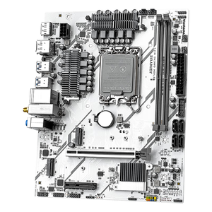 Carte mère JGINYUE B760M GAMING WIFI LGA1700 DDR4 4800MHz 10 Phases d'alimentation 2x M.2 NVMe 4.0 WiFi <span class=keywords><strong>6</strong></span> <span class=keywords><strong>AX201</strong></span> intégré ARGB pour PC de bureau - Product Image 5