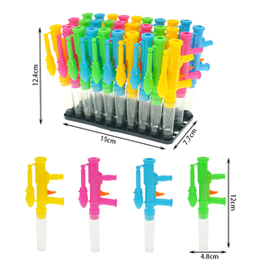 Jouets de tir en plastique en forme de fusil lance-rachets avec tube transparent pour bonbons, jouets pour enfants avec plateau pour bonbons vides - Product Image 1