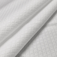 Tissu en maille 100% polyester tricoté warp, couleurs personnalisées, respirant et à séchage rapide pour semelles et empeignes de chaussures, grand stock disponible, ODM