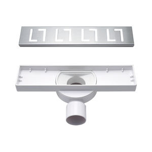 <span class=keywords><strong>Siphon</strong></span> de <span class=keywords><strong>douche</strong></span> linéaire en plastique avec sortie horizontale ABS <span class=keywords><strong>Siphon</strong></span> rotatif Sortie DN50 <span class=keywords><strong>Siphon</strong></span> de sol linéaire - Product Image 1