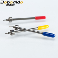 Traceur Cutter 30/45/60 Degrés Graphtec Craft Robo Lames De Tungstène Traceur De Coupe Vinyle Cutter Couteau avec roulement
